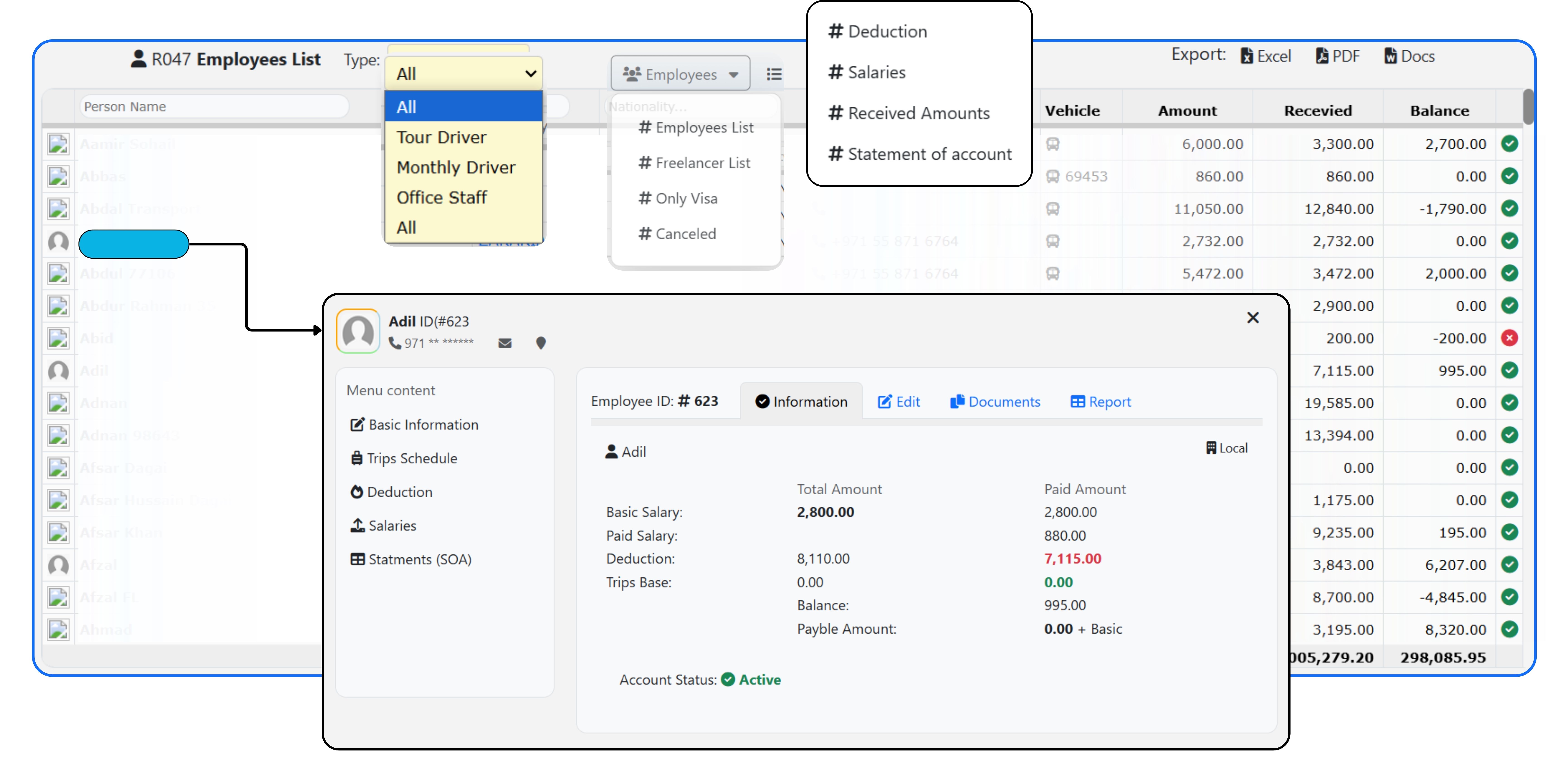 Employee Dashboard